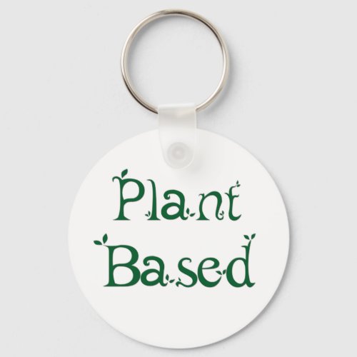 Plant Based Keychain