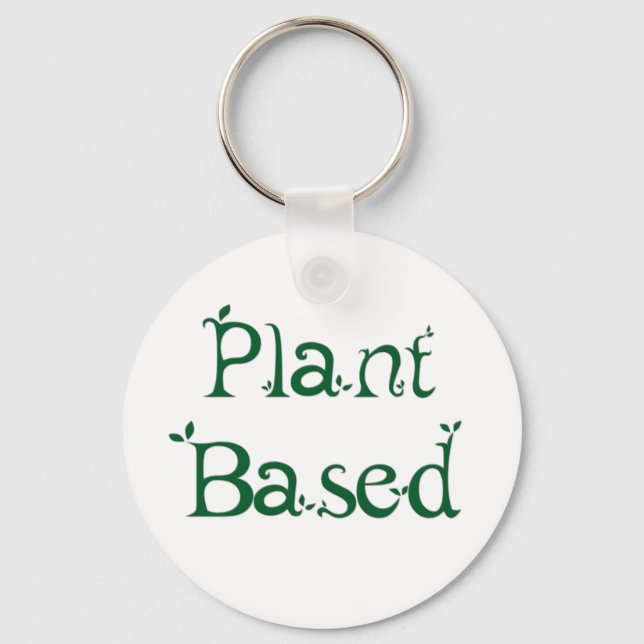 Plant Based Keychain (Front)