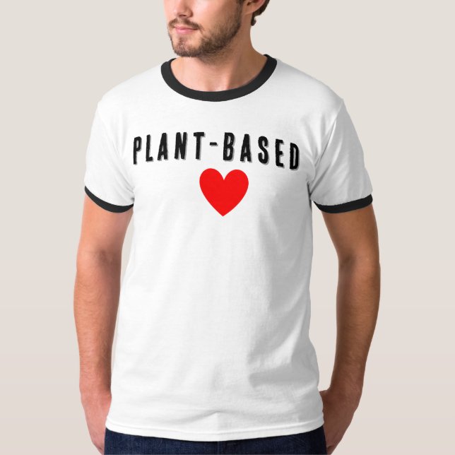 Plant-Based Love T-Shirt (Front)