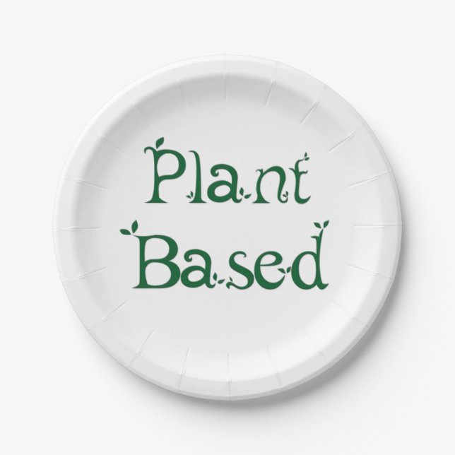 Plant Based Paper Plates (Front)