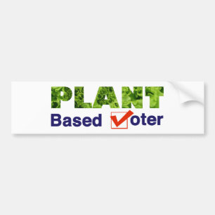 Plant Based Voter Bumper Sticker