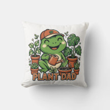 Plant Dad Frog Watering Houseplants Funny Plant