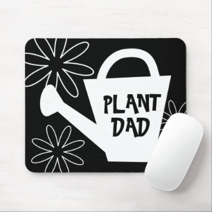 Plant Dad mousepad. Funny gardening quote Mouse Pad