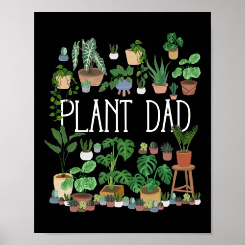 Plant Dad Poster