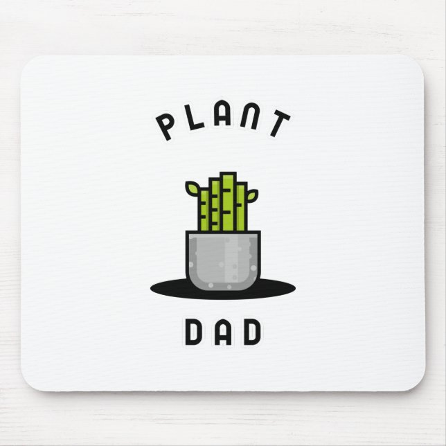 Plant Daddy Mouse Pad (Front)