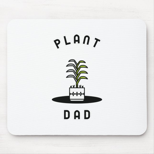 Plant Daddy Mouse Pad (Front)