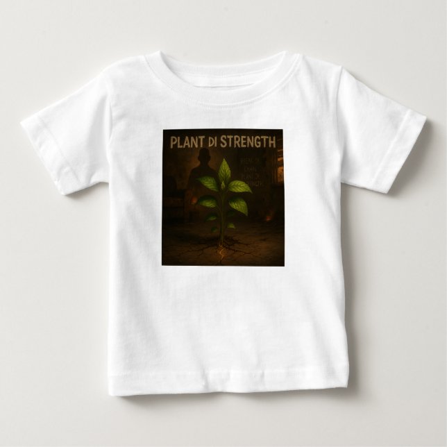 Plant Di Strength Baby T-Shirt (Front)