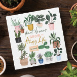 Plant Dreams Grow a Happy Life Crazy Plant Lady 3 Ring Binder<br><div class="desc">Are you crazy about plants? or know someone who just can't get enough of their plants? Then this "Crazy Plant Lady" binder is perfect for yourself or a gift. Our design features a beautiful assortment of our handpainted watercolor-potted plants. "Plant Dreams Grow a Happy Life" is displayed within the plant...</div>