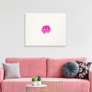 plant, flower, petal, pink, magenta, font, pattern canvas print