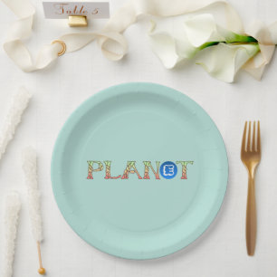 Plant for Our Planet Paper Plates