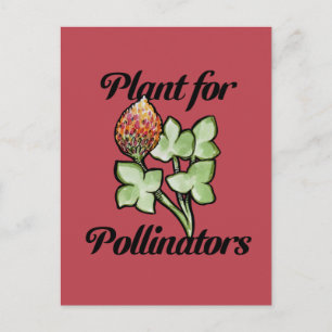 Plant for Pollinators Postcard