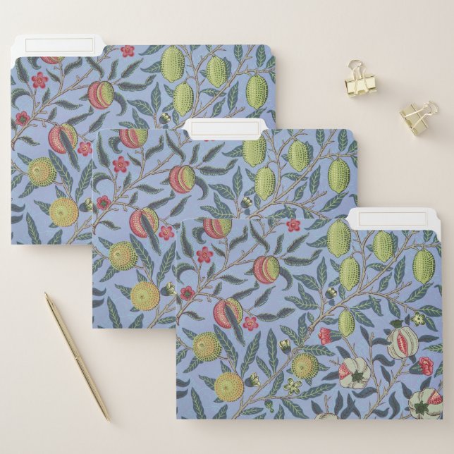 “Plant fruit pomegranate leaf tree”, “William Morr File Folder (Set)