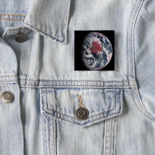 Plant Growth On Planet Earth. Button (In Situ)