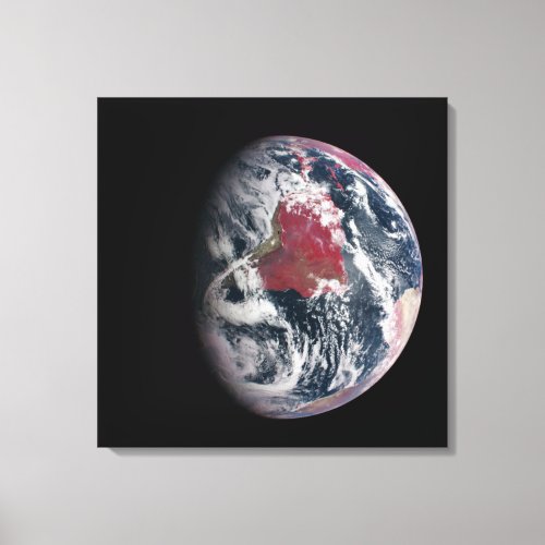 Plant Growth On Planet Earth Canvas Print