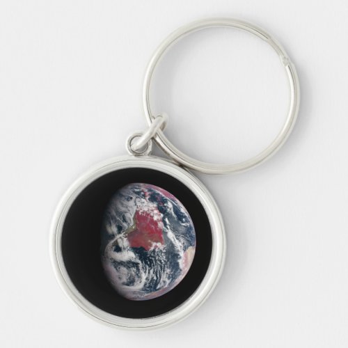 Plant Growth On Planet Earth Keychain