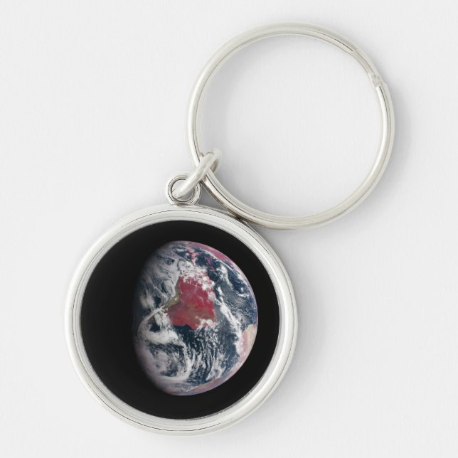 Plant Growth On Planet Earth. Keychain (Front)