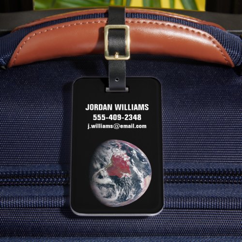 Plant Growth On Planet Earth Luggage Tag