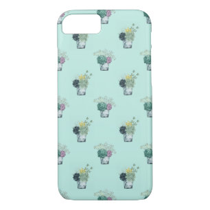 Plant Happiness Collection Succulents iPhone 8/7 Case