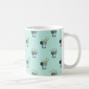 Plant Happiness Collection Succulents Coffee Mug