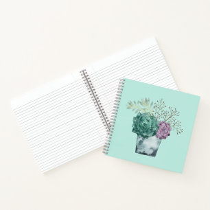 Plant Happiness Collection   Succulents Notebook