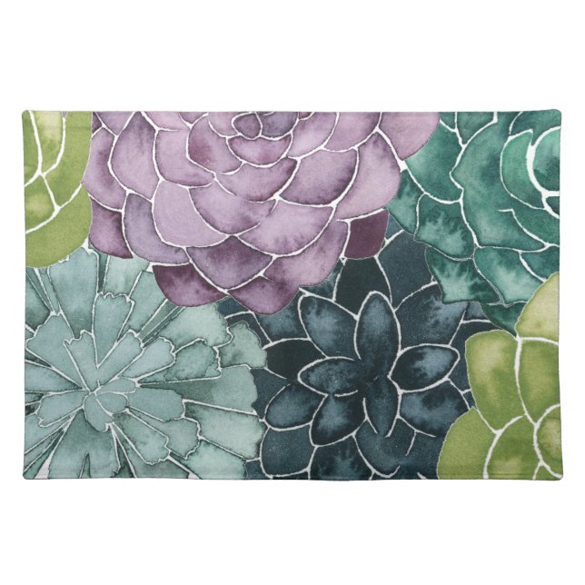 Plant Happiness | Grow Harvest Love Cloth Placemat (Front)