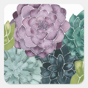 Plant Happiness Grow Harvest Love Square Sticker