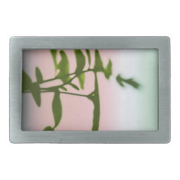 Plant in a cool environment belt buckle