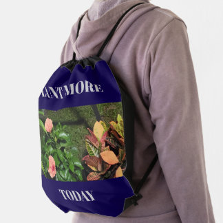 PLANT JOY DRAWSTRING BAG