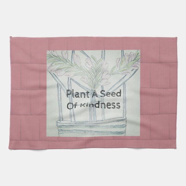 Plant Kindness    Kitchen Towel (Horizontal)