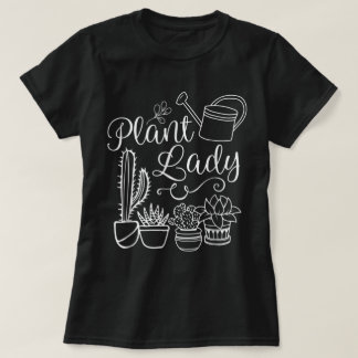 Plant Lady Aesthetic Cute Plant Mom Tee