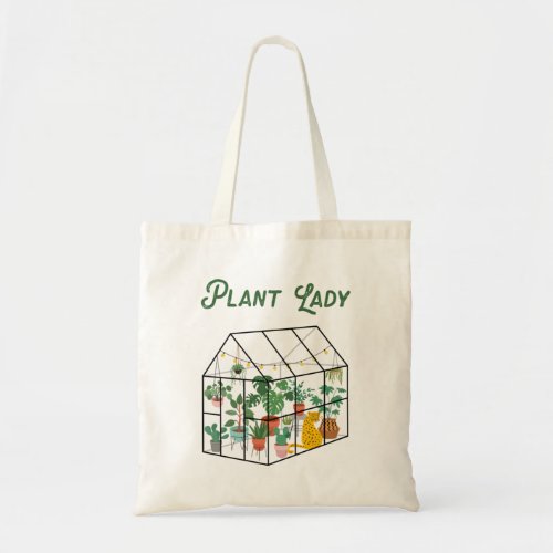 Plant Lady Gardener Garden Lover Green Thumb Cute  Tote Bag