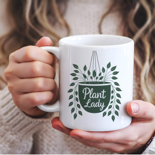 Plant Lady Hanging Plant Coffee Mug