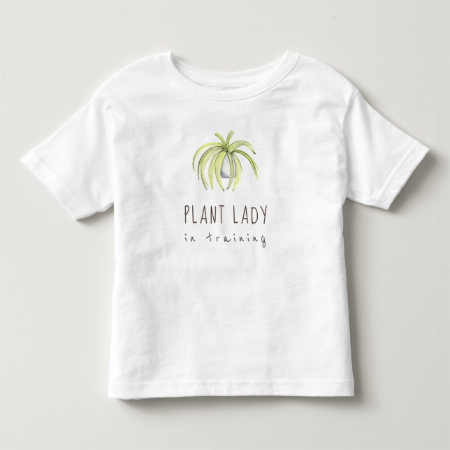 Plant Lady in Training  Toddler T-shirt (Front)