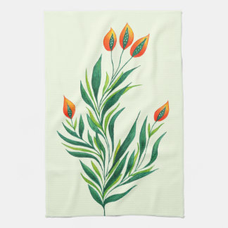 Plant lady nature lover towel