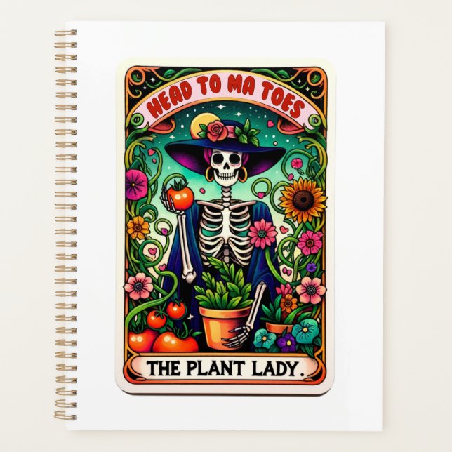 Plant Lady Tarot Card Planner (Front)