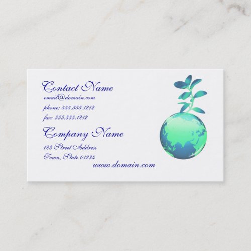 Plant Life Business Cards