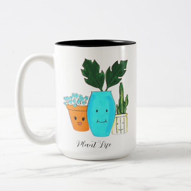 Plant Life Mug (Left)