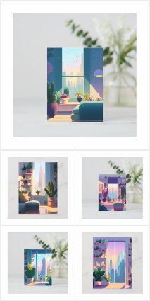 Plant Lover Apartment, Postcrossing Postcards