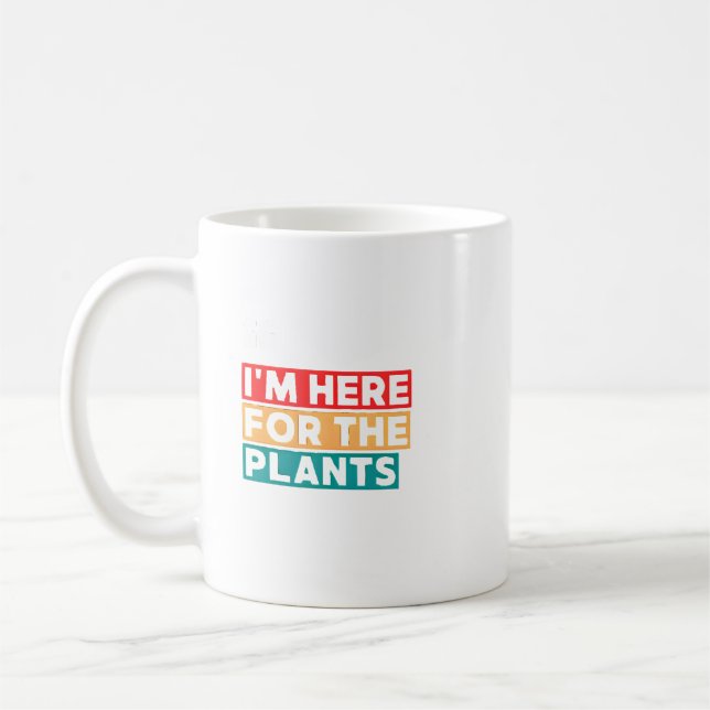 Plant Lover Gift Coffee Mug (Left)