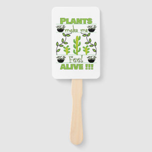 Plant Lover Hand Fan