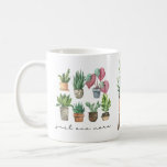 Plant Lover Just One More Plant With Name Coffee Mug at Zazzle