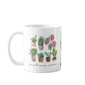 Plant Lover Just One More Plant with Name Coffee Mug