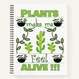 Plant Lover Notebook