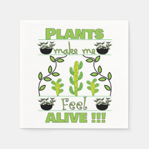 Plant Lover Party Napkins
