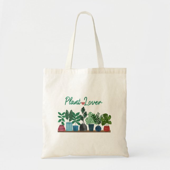 Plant Lover Tote Bag (Front)