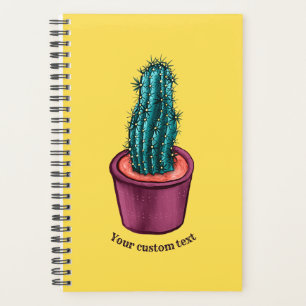 Plant Lover Trippy Cactus Planner