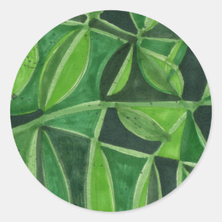 Plant Lovers Unite Classic Round Sticker