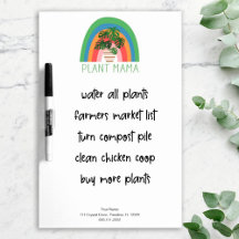 Plant Mama Boho Rainbow Garden Monstera Leaves