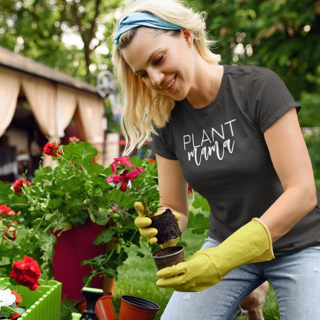 Plant Mama Customizable Quote For Gardeners T-Shirt (Creator Uploaded)