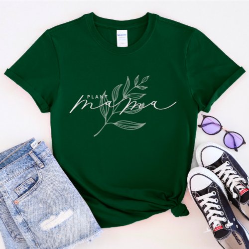 Plant Mama Cute T_Shirt